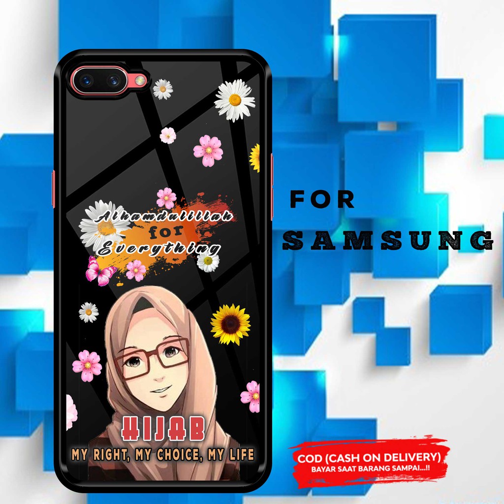 SENTRA CUSTOM - Case SAMSUNG A11 A10S A20S A20 A30 A50 A50S A30S HIJAB 2D GLOSSY Mewah Terbaru Pria 