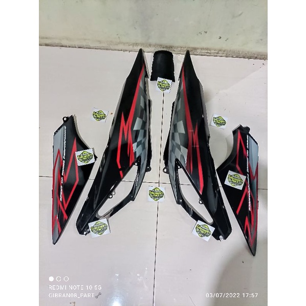 COVER BODY BELAKANG HONDA SUPRA X 125 BATMAN BOK AKI SUPRA X 125 BATMAN BOX AKI SUPRA BATMAN BODY SU