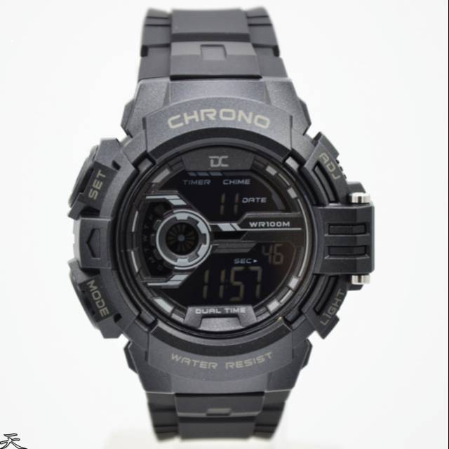 Jam Tangan Pria Digitec Collection Original Digital Time Water Resist