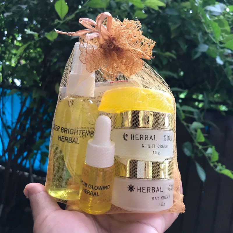 CREAM HERBAL GOLD ORI