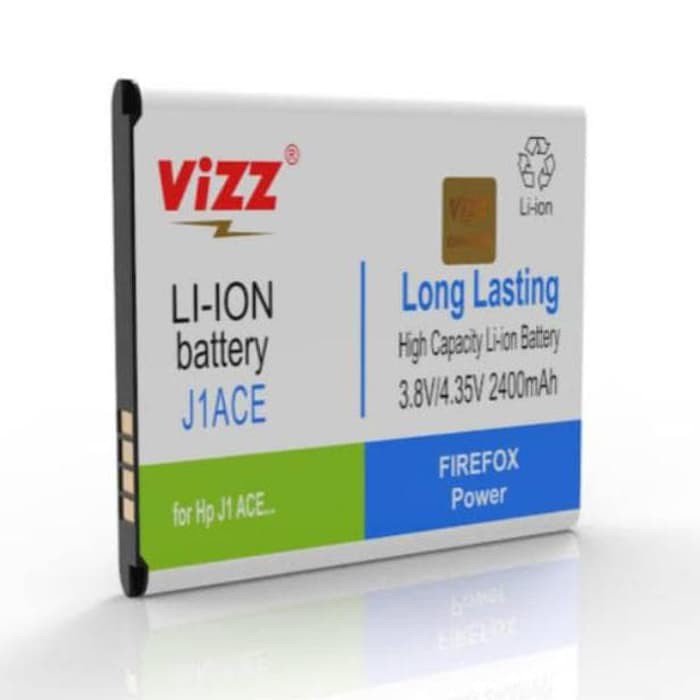 Vizz Double Power Battery Batre Baterai Vizz Samsung J1Ace J1 ACE 3G J110 EB-BJ110ABE