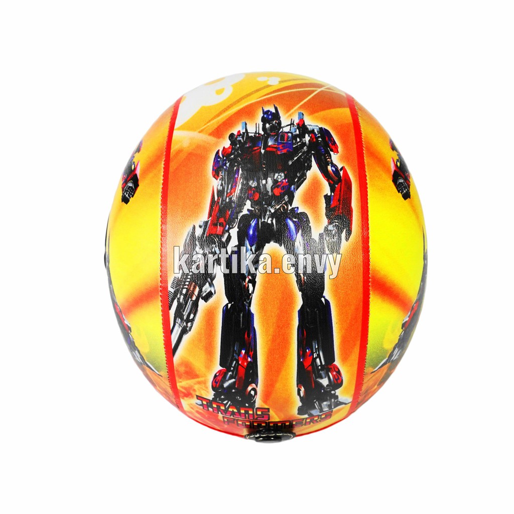 Helm Anak Laki Model Bogo Karakter Transformers