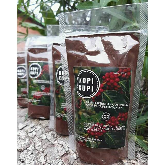 

Kopi Kupi 100 gram.