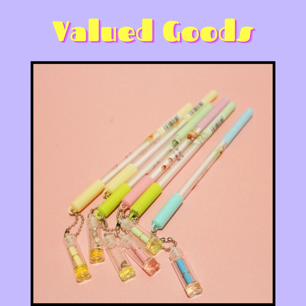 

Pulpen Gantungan Botol Surat Kertas Cinta - KUNING BIRU HIJAU PINK - pena lucu pen gel bolpoin bulpen warna warni unik alat tulis hadiah anak sekolah & kantor stationery cute karakter kartun - VALUED GOODS (VG)
