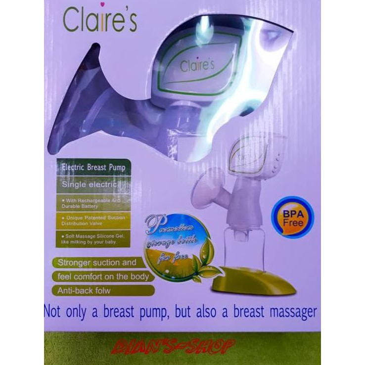 Termurah Pompa Asi Claire'S/Breast Pump/Electric/Bp-A20/Sedot Asi/Susu Bayi