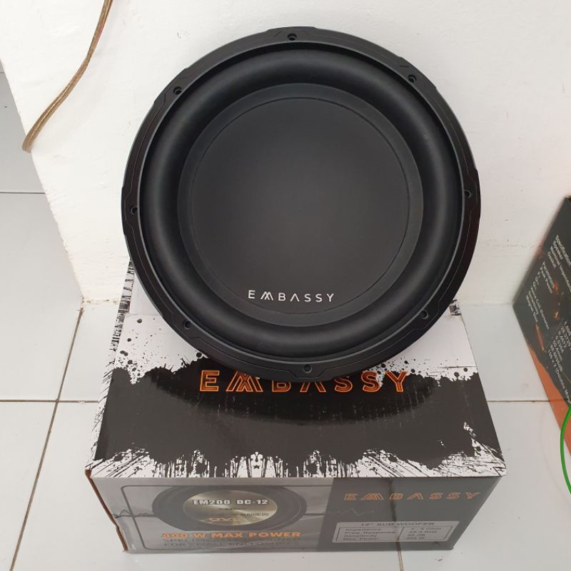 Subwoofer Embassy EM-200 12 inch