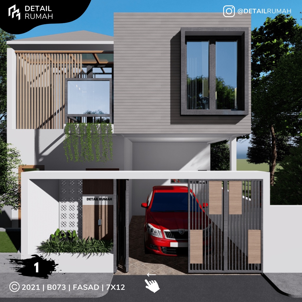 Harga Desain Rumah Minimalis 7x12 Terbaru Januari 2022 BigGo Indonesia