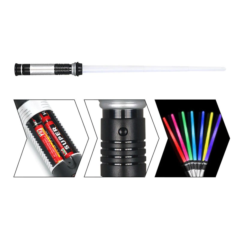 Pedang Pedangan mainan anak laki laki Double Bladed  lightsaber starwars star wars / pedang starwars star wars lightsaber isi 2 pcs