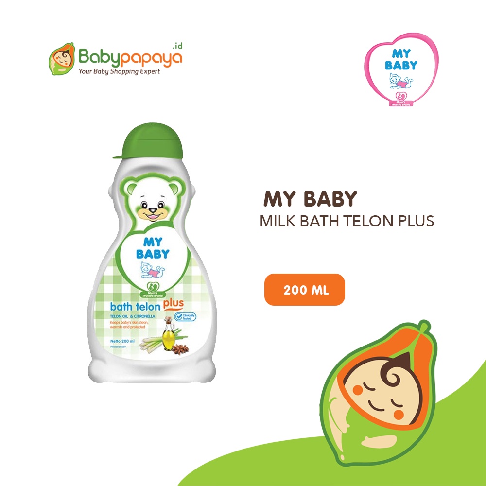 Image of Sabun My Baby Milk Bath Telon Plus 200 mL #0