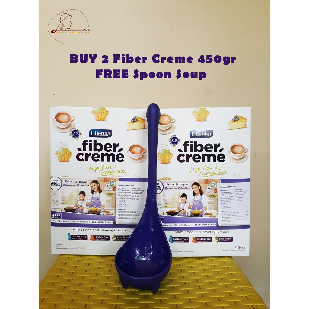 

Ellenka FiberCreme 450gr [BUY 3 FREE ROYCO]