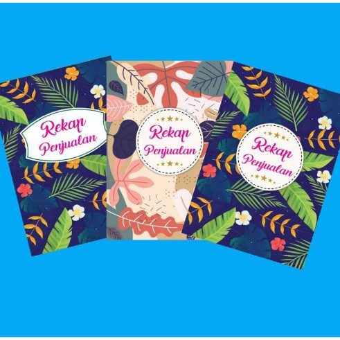

BUKU REKAP PENJUALAN/BUKU ONLINE SHOP MURAH