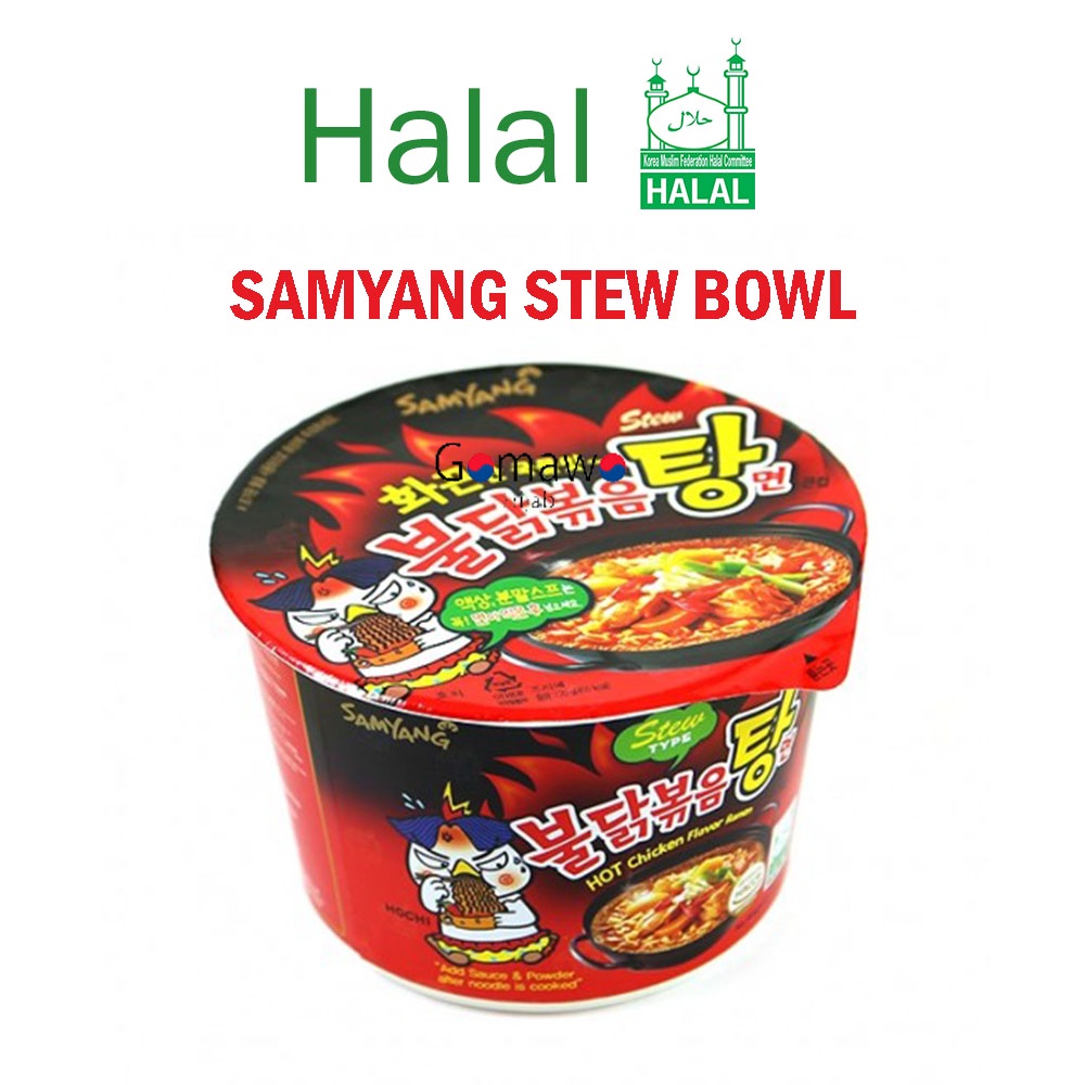 

MIE INSTAN SAMYANG STEW CUP BOWL HALAL MUI