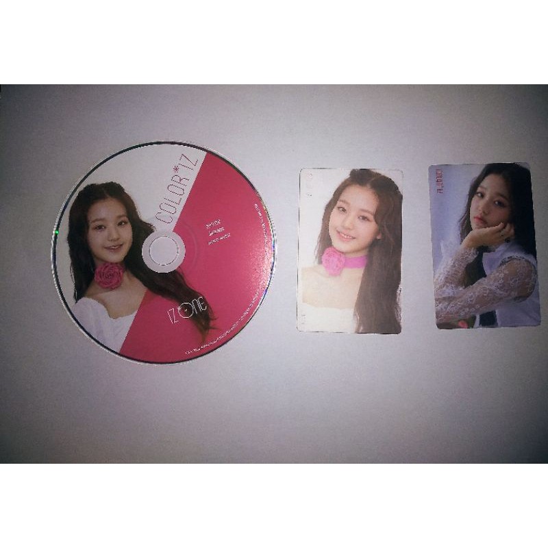 CD COLOR IZ WONYOUNG PC IZONE WONYOUNG EUNBI YENA HITOMI CHAEYON