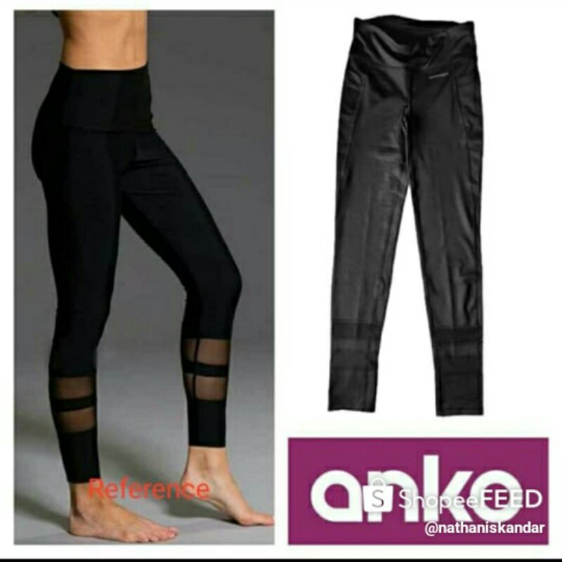 LEGGING SPORT WANITA MESH ANKO
