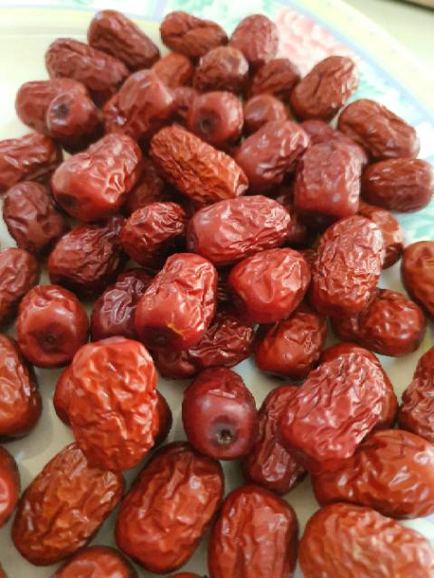 Buah Angco Xin Jiang Ang Co Hongzao Kurma Merah China 250g Shopee Indonesia