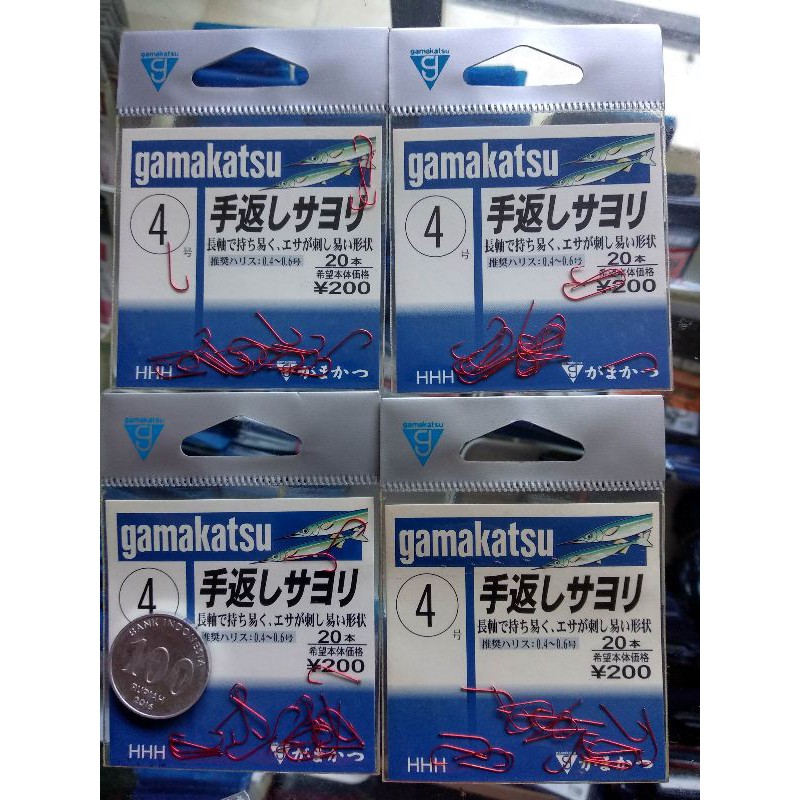 Kail pancing gamakatsu sode merah