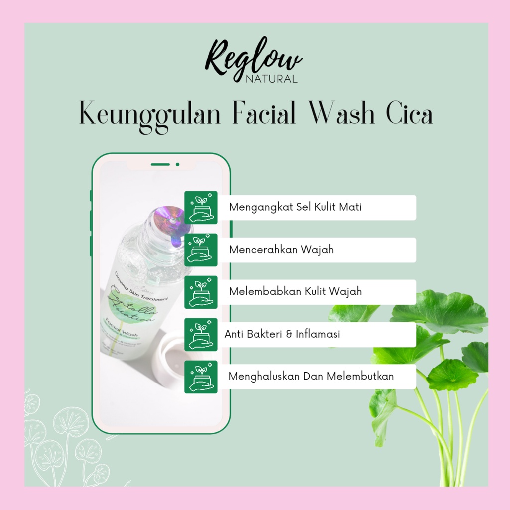 REGLOW Paket Skincare BPOM - perawatan kecantikan mencerahkan seperti skincare korea-6