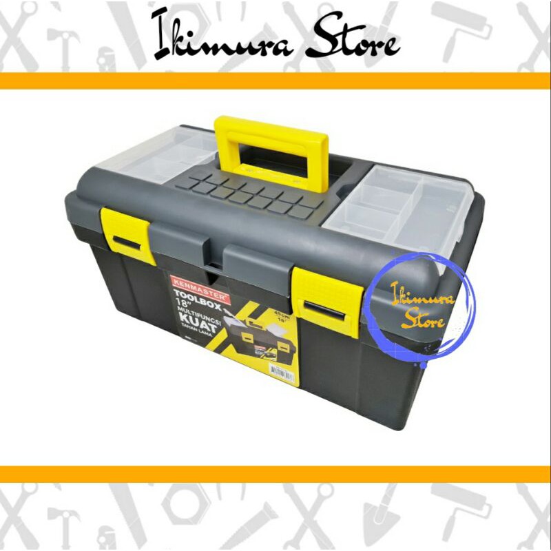 Toolbox 18 inch / 18&quot; KENMASTER Tool Box 45 cm