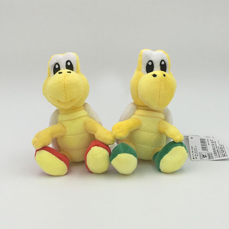 6in Mario Super Bros Koopa Troopa Plush Stuffed Doll Hadiah Anak Mainan Fashion