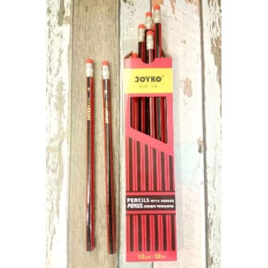 

pencil hapusan joyko 2B-pencil penghapus 2B joyko