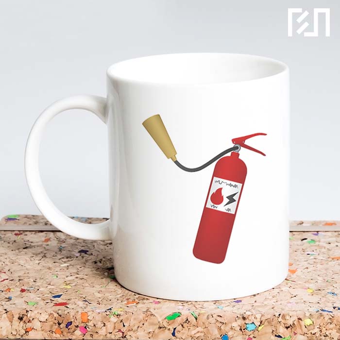 Mug Icon Roblox Piggy Archie Fire Extinguisher