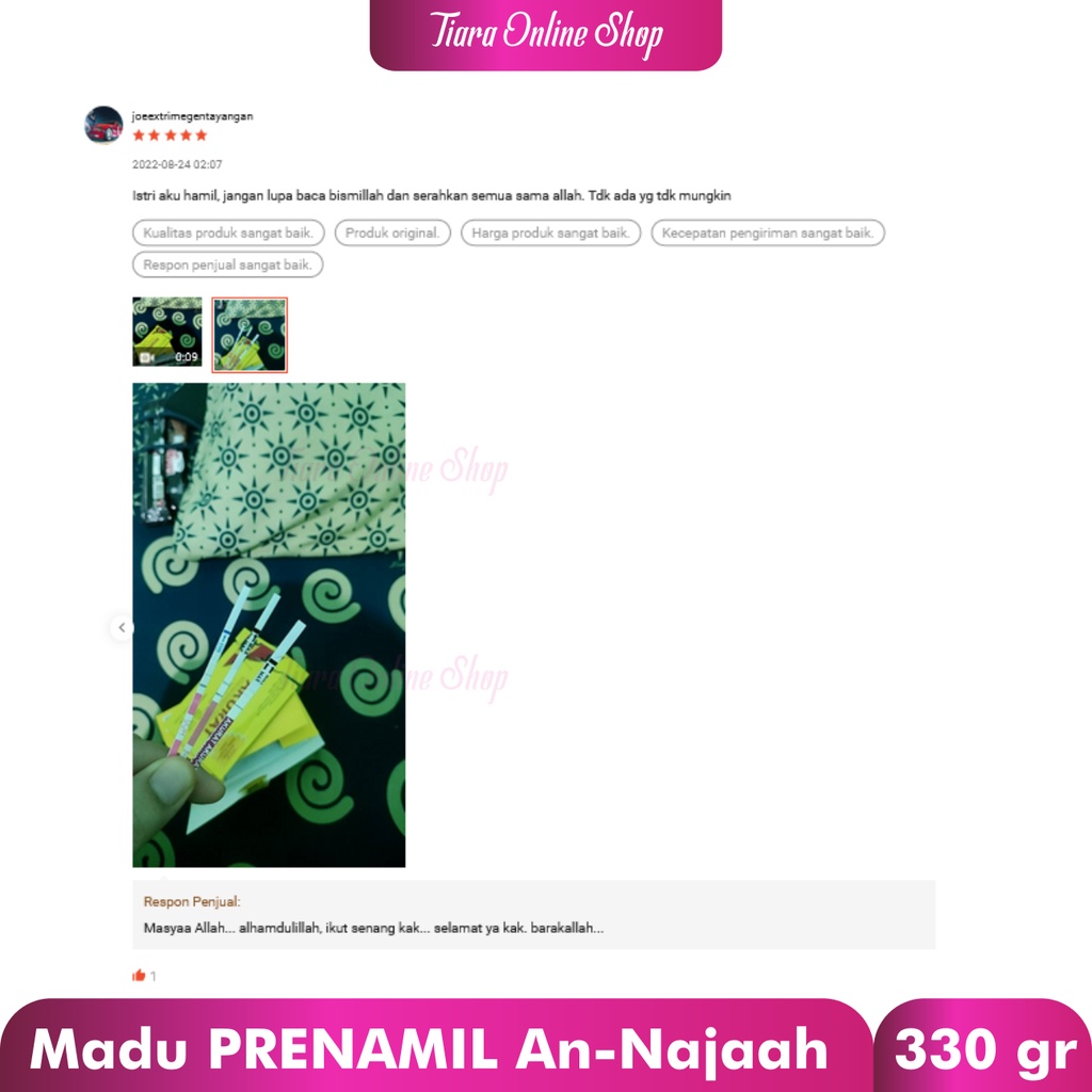 Madu Promil An Najaah | Madu Zuriat | Madu Promil Zuriat | Madu Suami Istri | Zuriat Promil | Madu Program Hamil | Gratis 1 tes pack