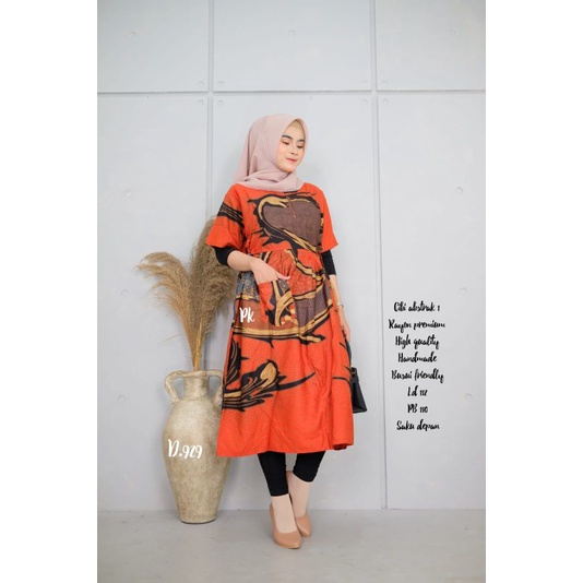 Cibi abstrak #01 Dress abstrak tunik abstrak Home dress solo
