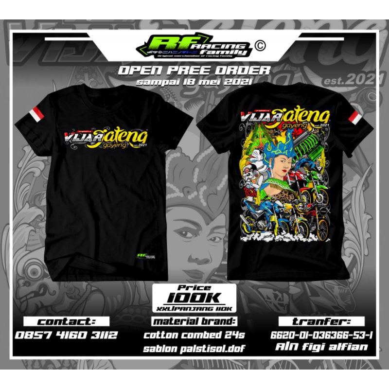 KAOS VIJAR JATENG GAYENG