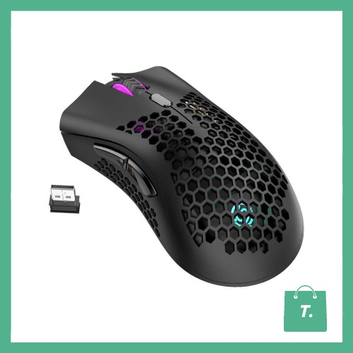 Honeycomb Mouse Gaming Wireless 2.4 Ghz RGB - BM600