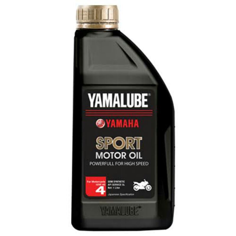 YAMALUBE SPORT 1 LITER SAE 10W-40 API SL JASO MA (Kemasan Baru)