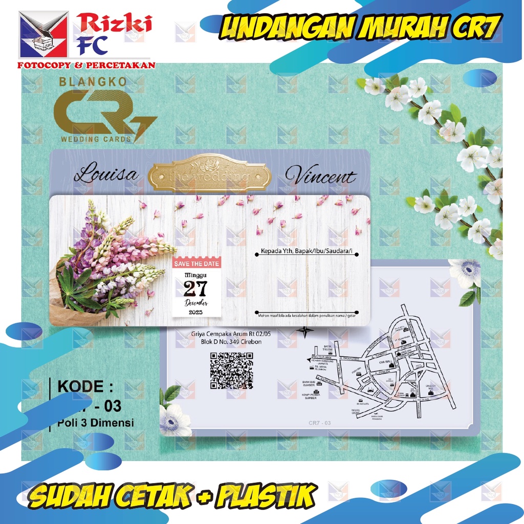 

Undangan Murah Rizki Fc CR0703