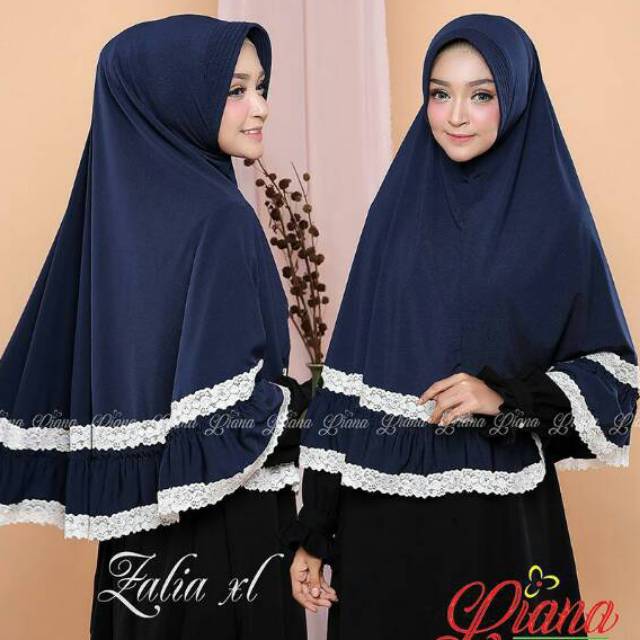 HIJAB KHIMAR SAVANA ZALIA RENDA JUMBO SYARI JILBAB BERGO KERUDUNG REMPEL LACE XXL ORI AQ LIANA MURAH