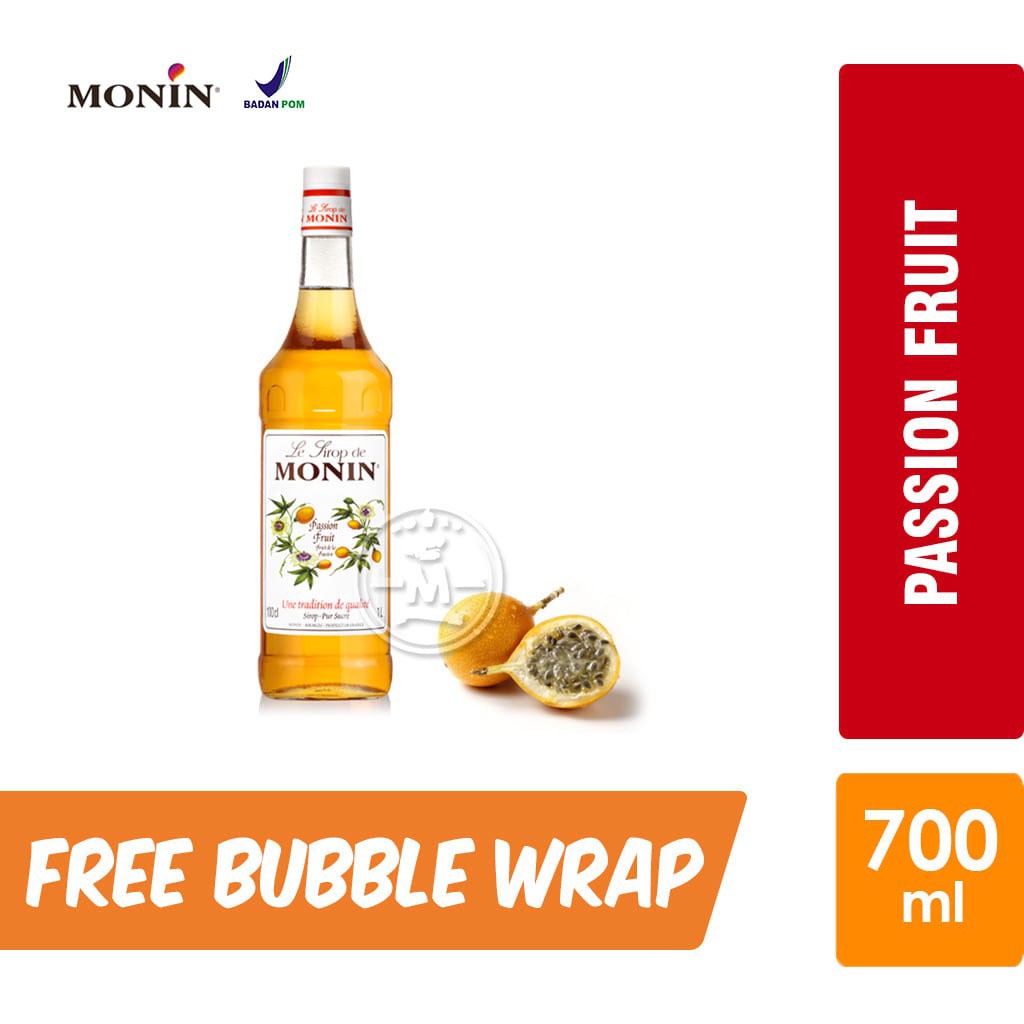 

Monin Passion Fruit Syrup / Sirup Markisa [Botol 700ml]