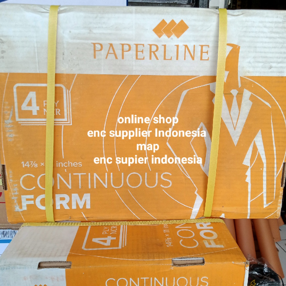 PAPERLINE continuous form B4 4 PLY NCR 14 7per8x11inches paperline per dus - ENC.SUP