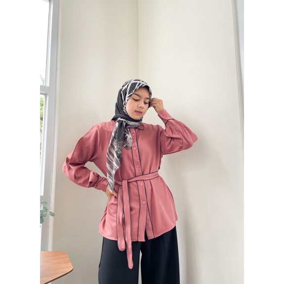 Artemis Fashion~ ALEXA / HERRA / MITHA / HOPE BASIC Atasan wanita kerja, Blouse Korea