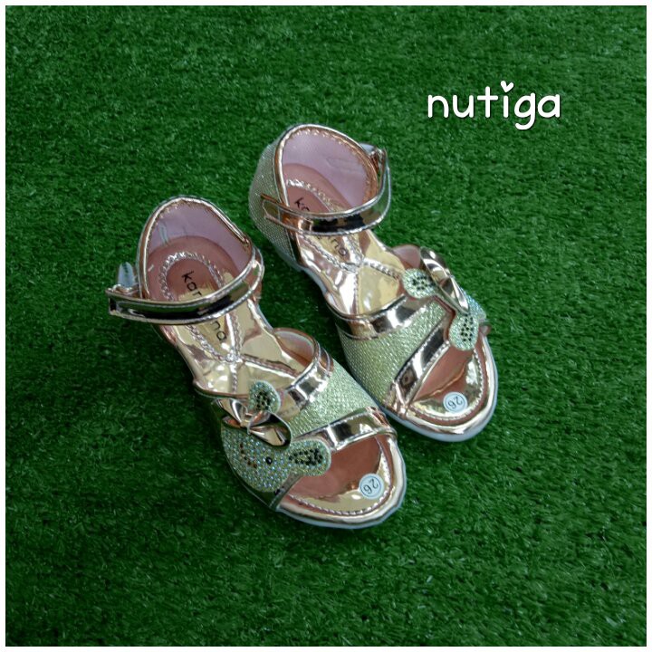 Christy Sepatu Sandal  Wedges Pesta  Anak  Blink Blink Mewah  