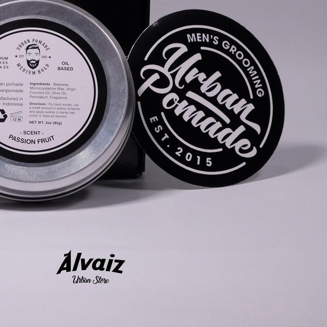 URBAN POMADE OIL BASED MEDIUM HOLD PASSION FRUIT SCENT ORIGINAL LOKAL MURAH OILBASED