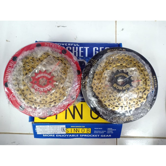 Gear Sinnob Cb150 R Premium Gear CBR 150 Lokal Rantai CB 150 R Sinnob