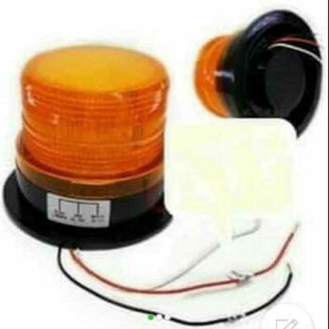 Warning Light 4&quot; LTE-5095 with Magnet Base FORT