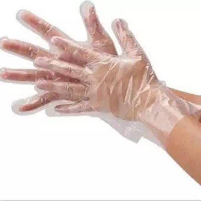 Sarung Tangan Plastik Isi 100