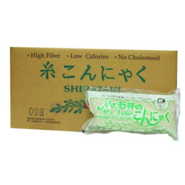 

Ambico Wet Itto Shirataki Noodle 25Pck - H041