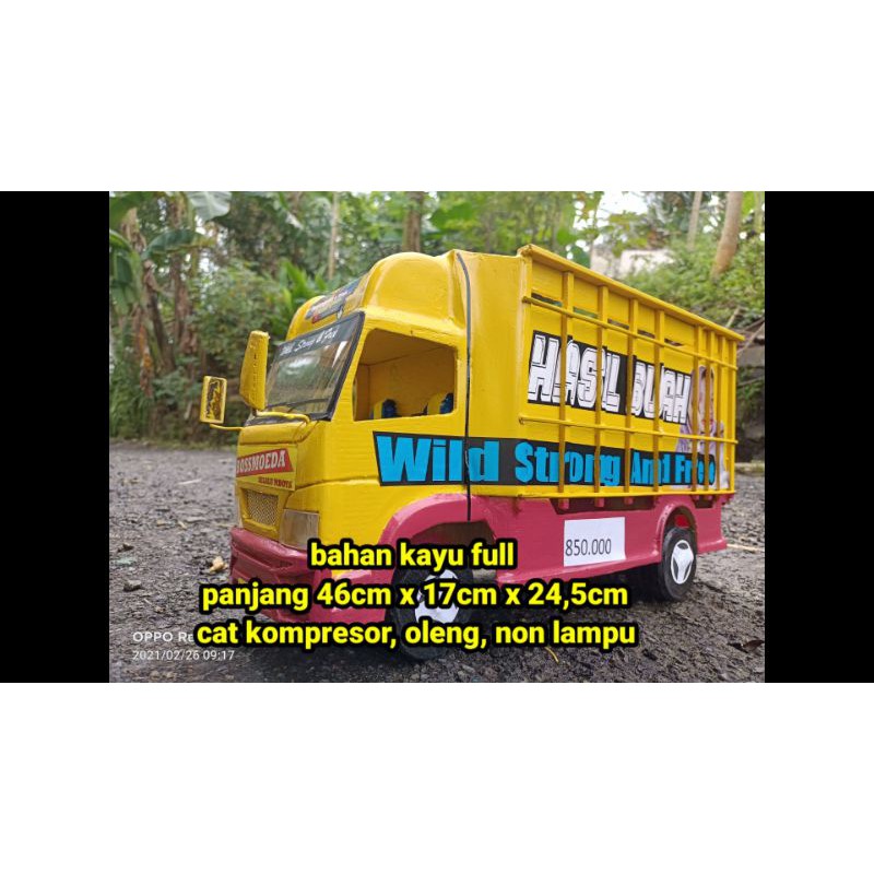Miniatur Truk Jumbo Oleng