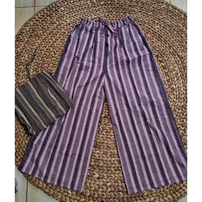 KULOT LINEN SALUR SERAT//KULOT MOTIF JUMBO