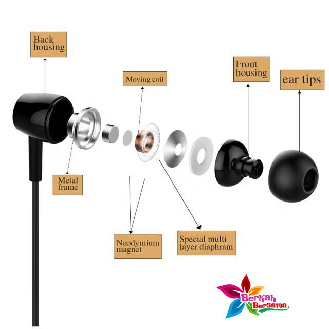 headset headsfree super mega bass L29 colokan 3.5mm for ALL TYPE oppo samsung vivo xiaomi BB4282