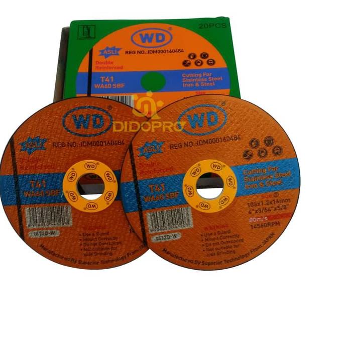 Terlaris.. WD Batu Gerinda Potong 1 Pak Isi 20 Pcs Batu Grinda WD TWJ