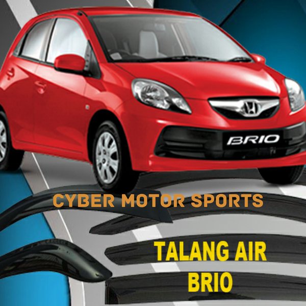 Talang Air Honda Brio, Side Brio, Talang Air Brio Slim Bahan Aclyric