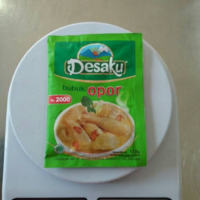 

Desaku bubuk opor 12,5g.