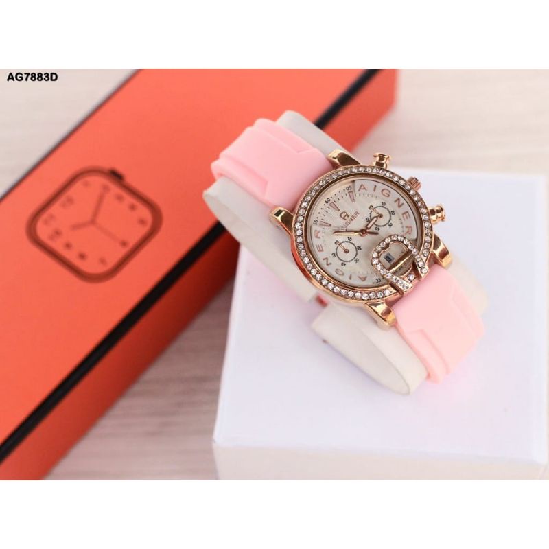 tervirall !!! Jam Tangan Aigner Analog Fashion Santai Jam Tangan Wanita Favorit Kesukaan Best Seller Wanita