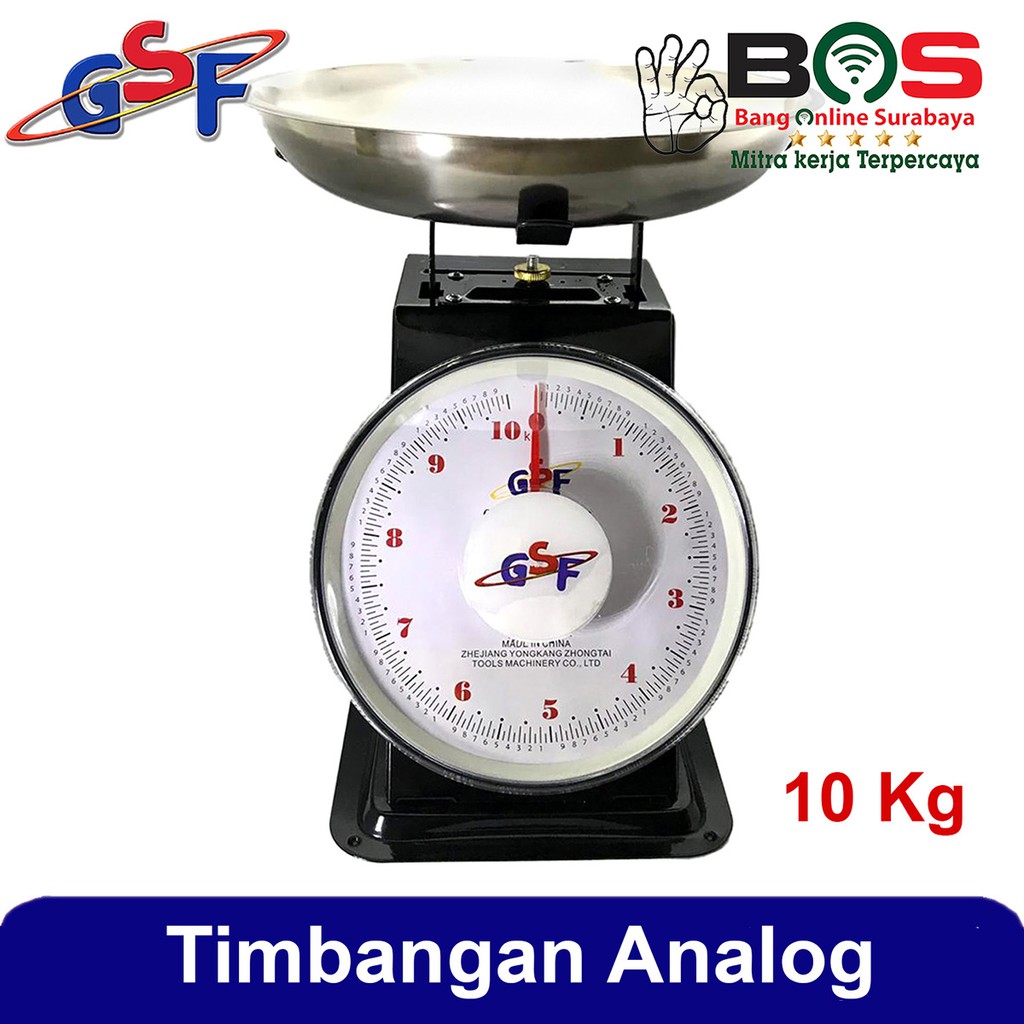 Timbangan 20kg Manual Analog GSF4320 Timbangan GSF-4320 Timbangan Barang, Tepung, Buah, Serbaguna