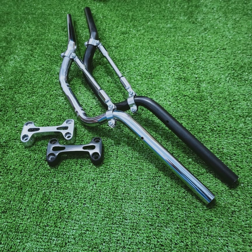 Stang CB CBR 150 - Stir CB - Stir CBR RX King With Raiser & Stabilizier-SHJ RX Komplit Hitam